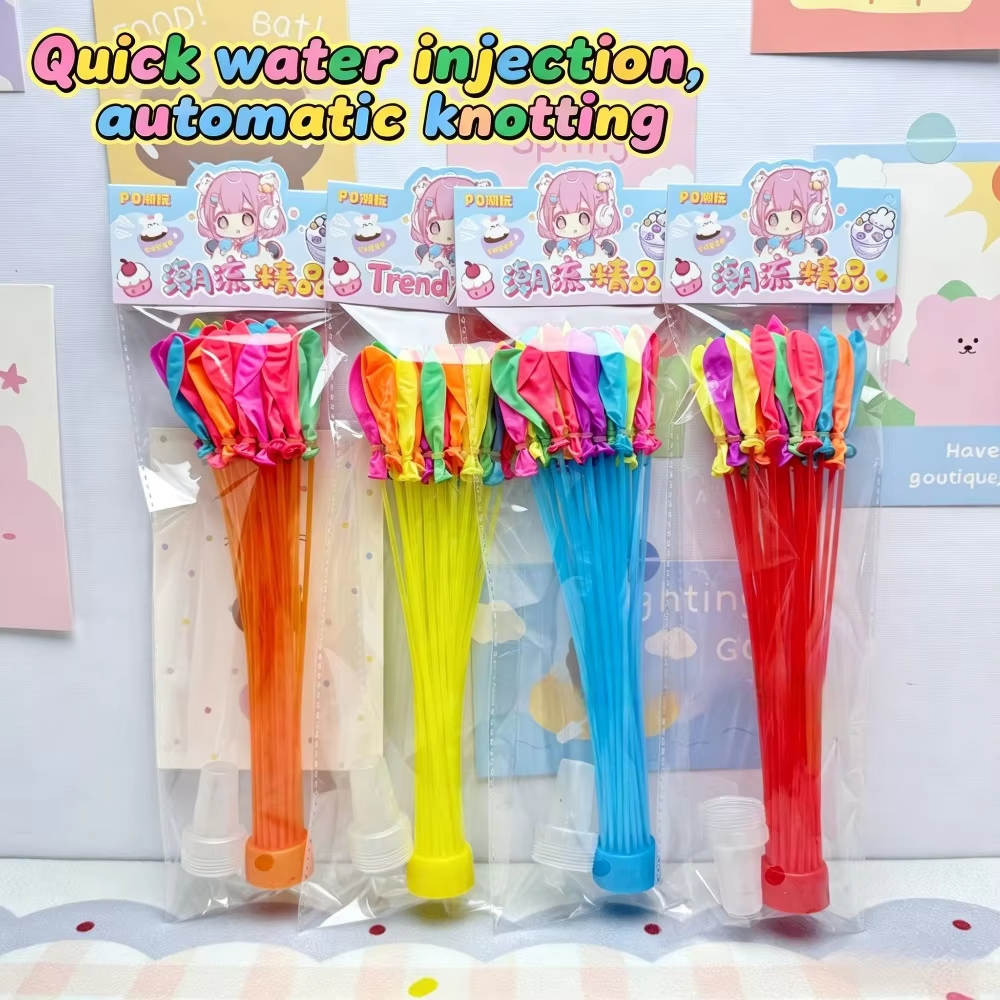 Party Games Bomb - 555Pcs Automatic Rapid Fill Water Globos
