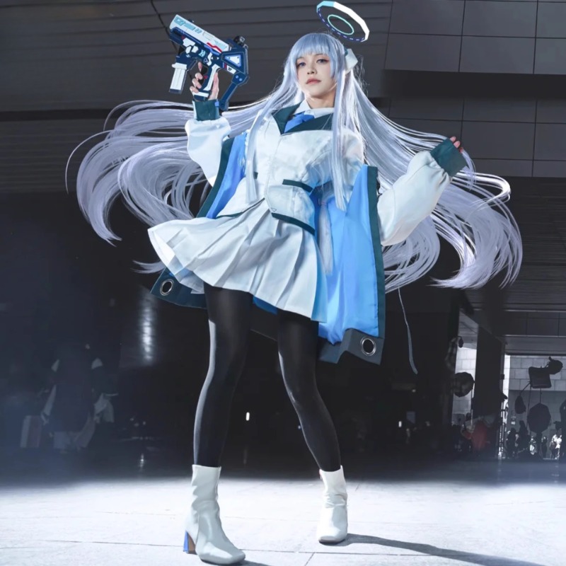 Party Games School - Game Blue Cosplay Archive White Shirt