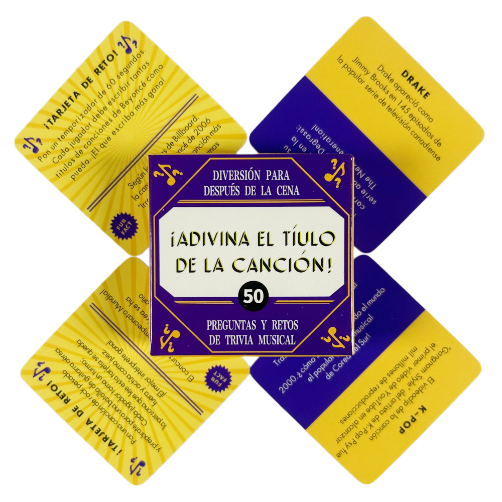 5.5x5.5cm Mini Size Spanish Wo - Party Games Name recensie en prijs