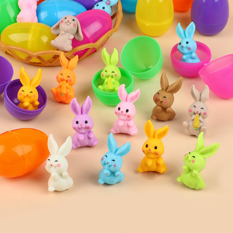 24Pcs Easter Egg With Rabbit F - Party Games Easter Egg recensie en prijs