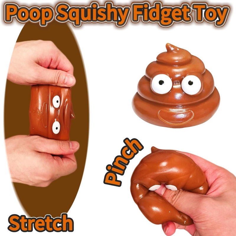 Cute Fidget Squeeze Poo Toy St - Party Games Adults Funny recensie en prijs