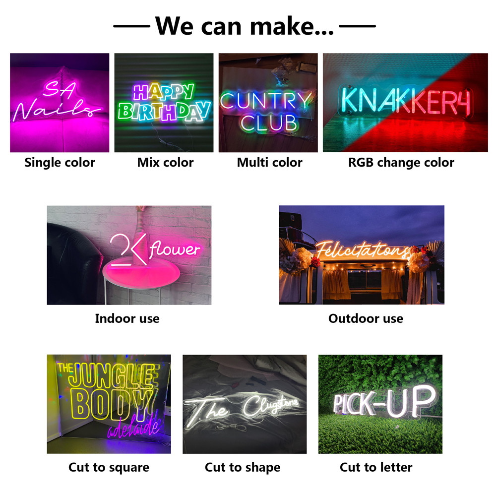 Customizable LED Neon Sign Nam - Party Games Name recensie en prijs