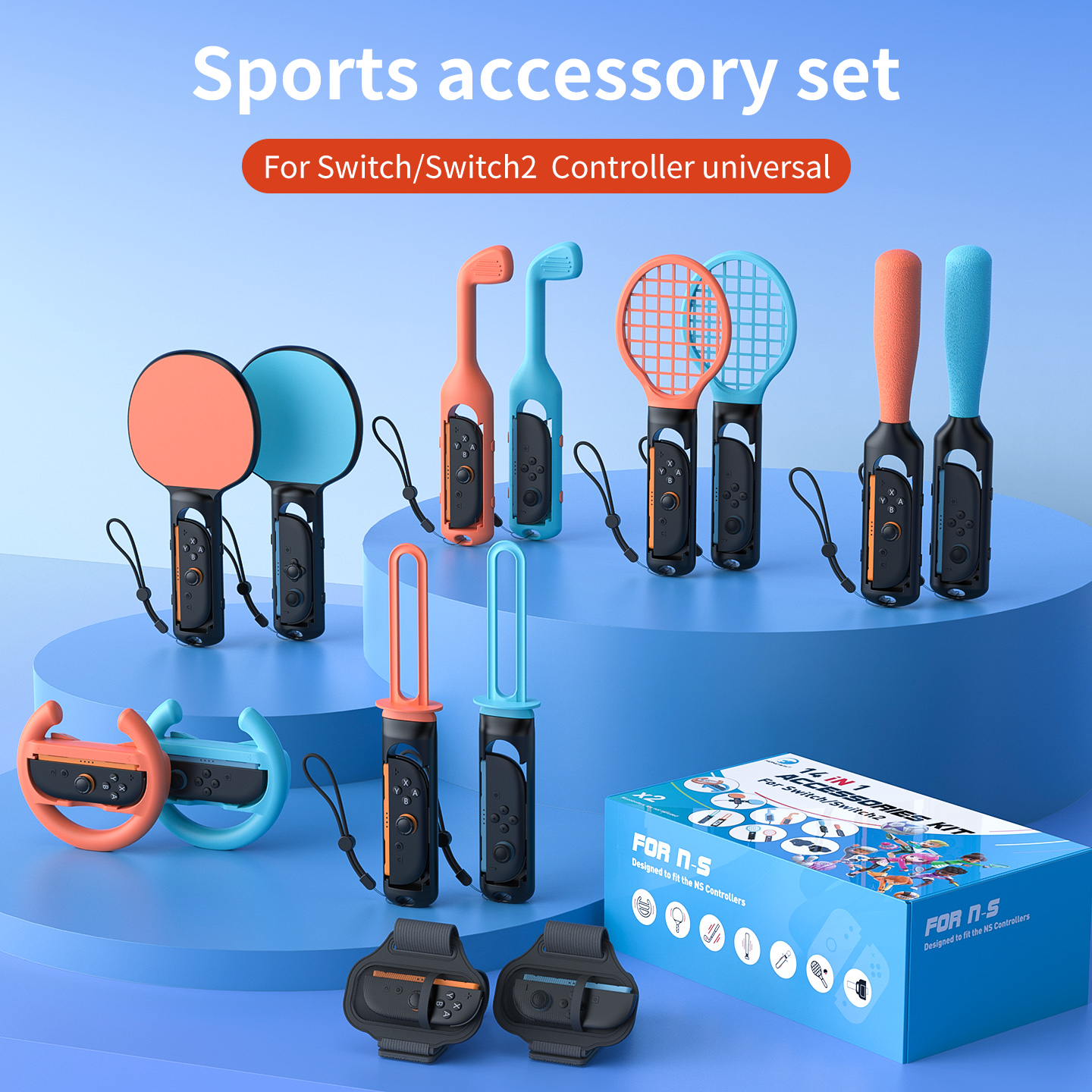 HONCAM Switch2 Sports Kit 14 i - Party Games Nintendo Switch recensie en prijs