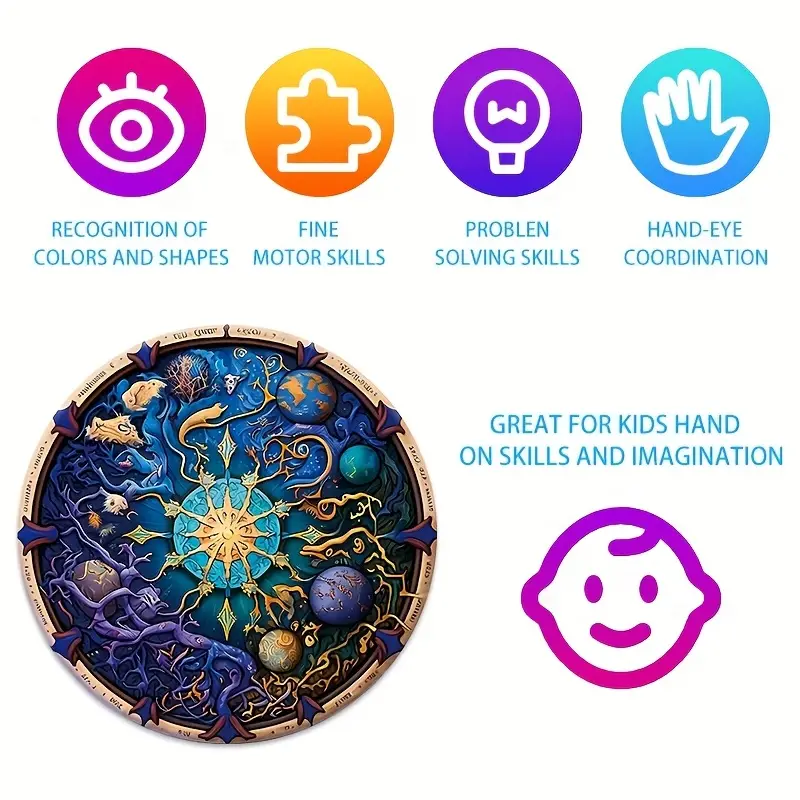 Wooden Jigsaw Puzzles for Adul - Party Games Adults Funny recensie en prijs