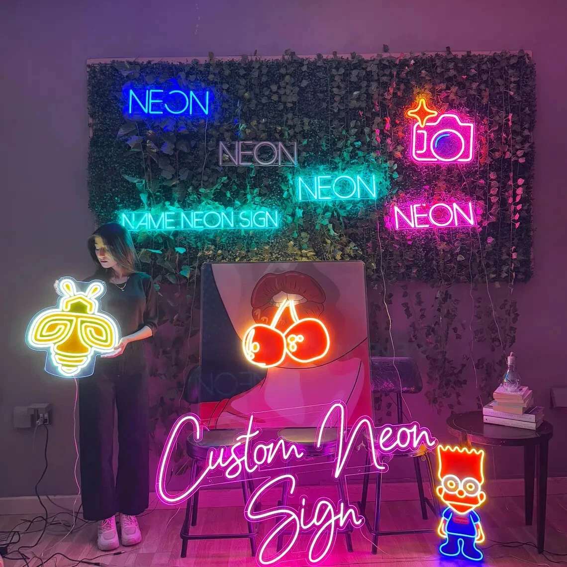 Custom Neon Sign Personalized  - Party Games Name recensie en prijs