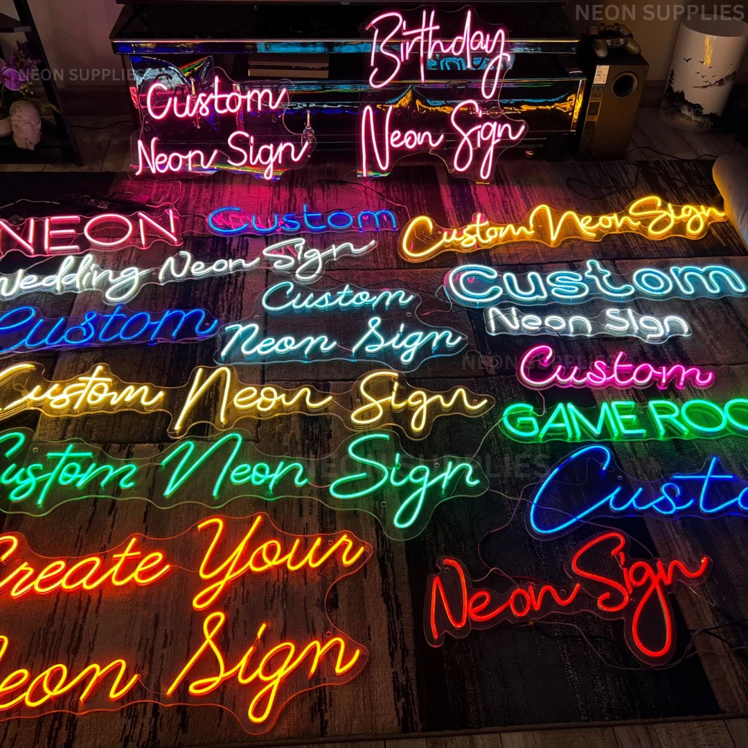 Custom Neon Sign Personalized  - Party Games Name recensie en prijs