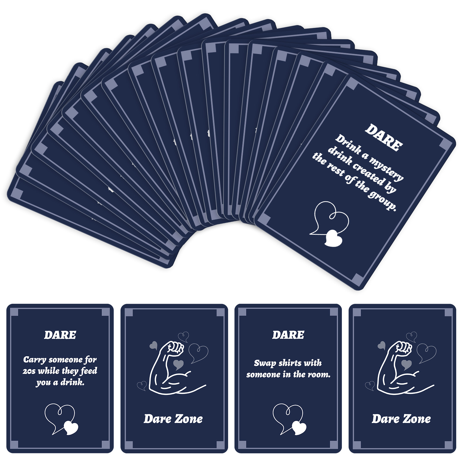 50Pcs Party Game Cards for Adu - Party Games Group recensie en prijs