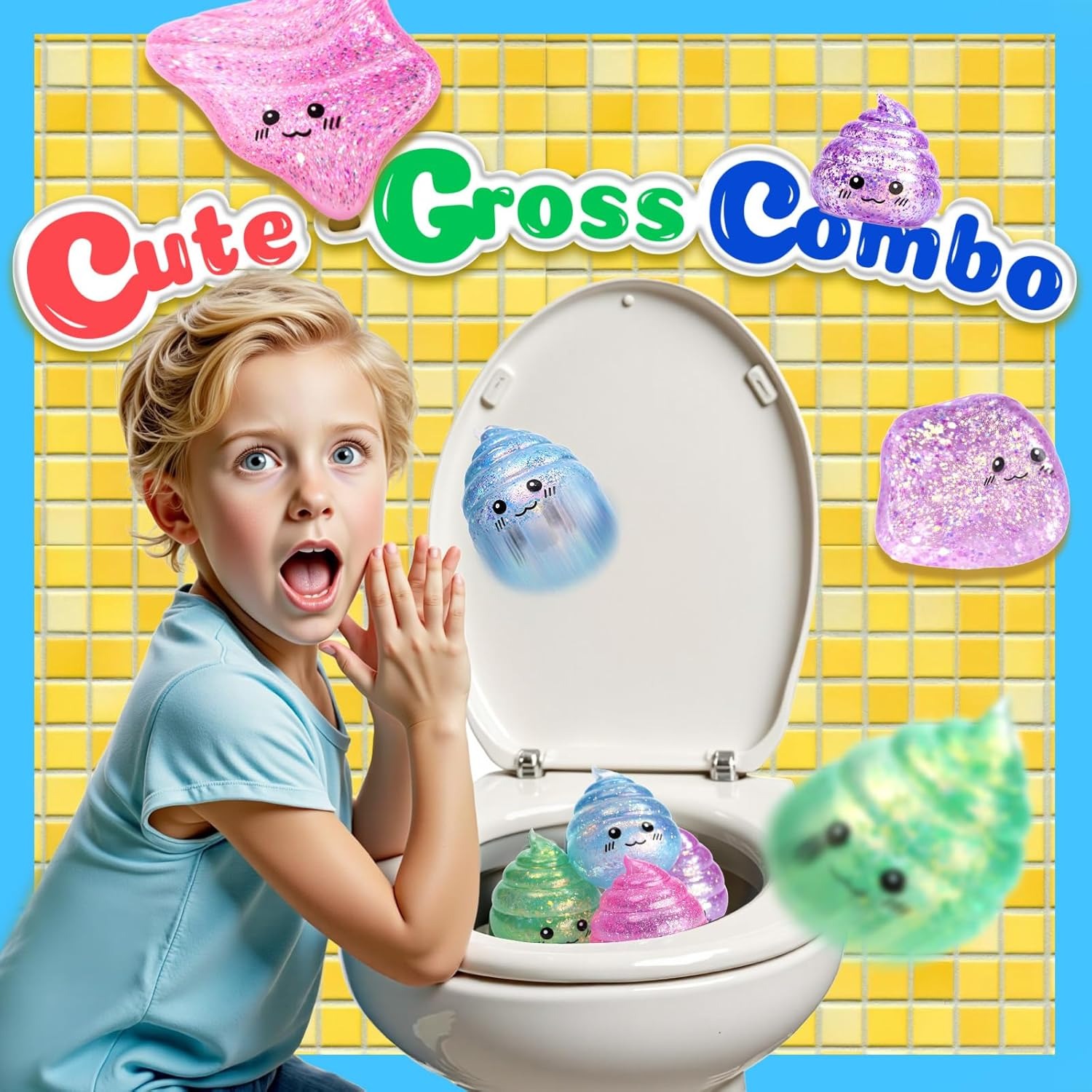 Novelty Squishy Poo Stress Bal - Party Games Adults Funny recensie en prijs