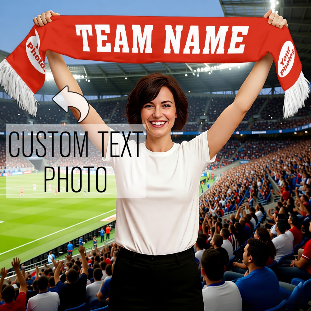 1pc Custom Team Fan Scarf - Pe - Party Games Name recensie en prijs