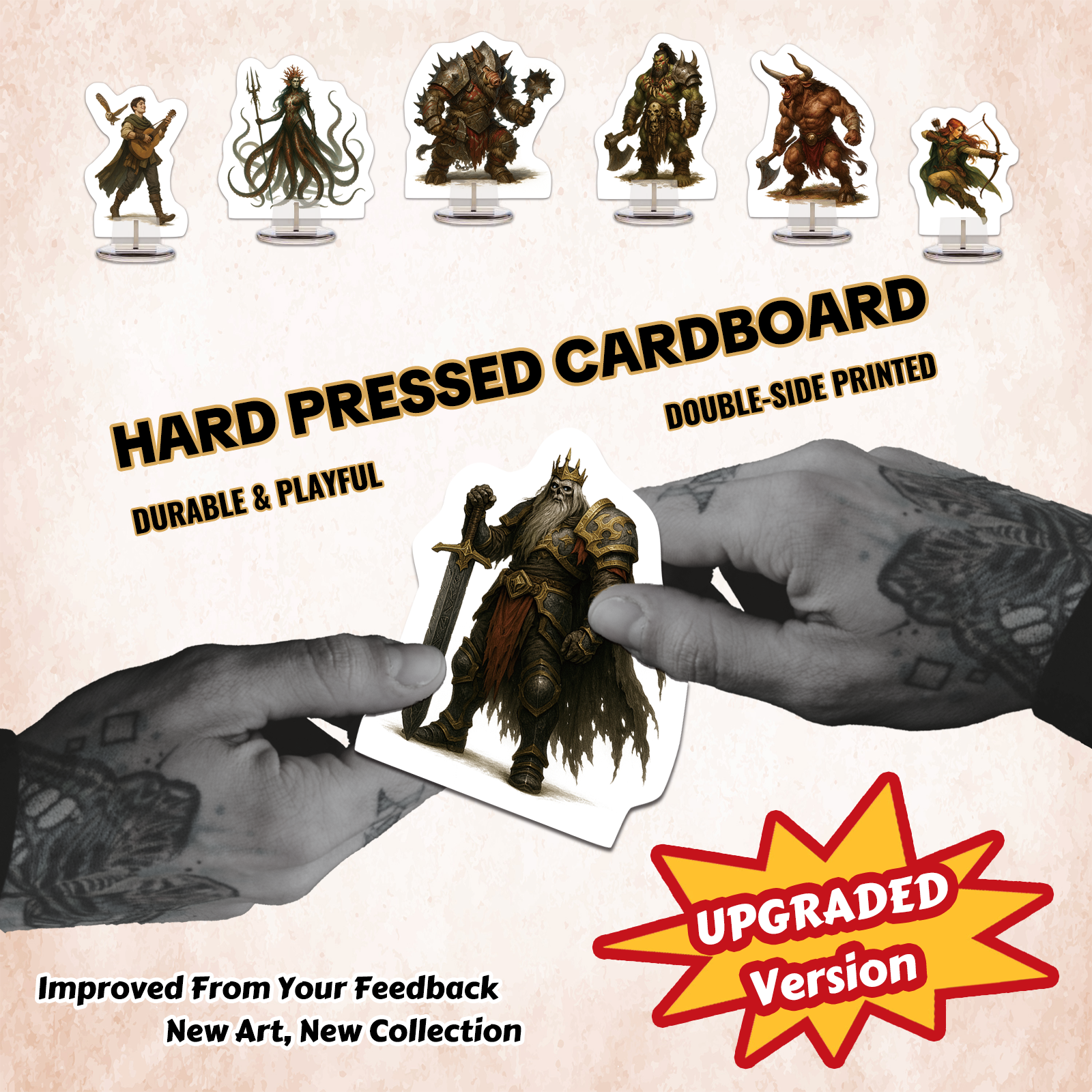 2D Tabletop RPG Board Game Min - Party Games Easter recensie en prijs