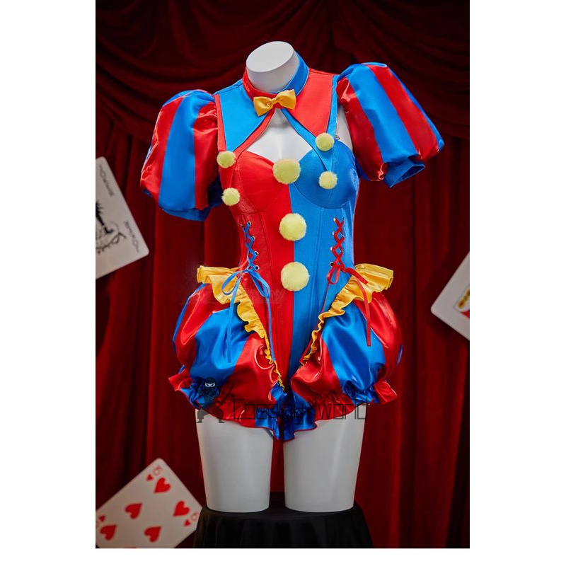 Newly Pomni Cosplay Costume fo - Party Games Name recensie en prijs