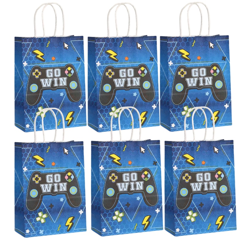 6/24Pcs Video Game on Theme Pa - Party Games Group recensie en prijs