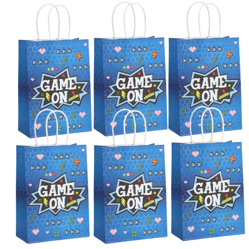 6/24Pcs Video Game on Theme Pa - Party Games Group recensie en prijs