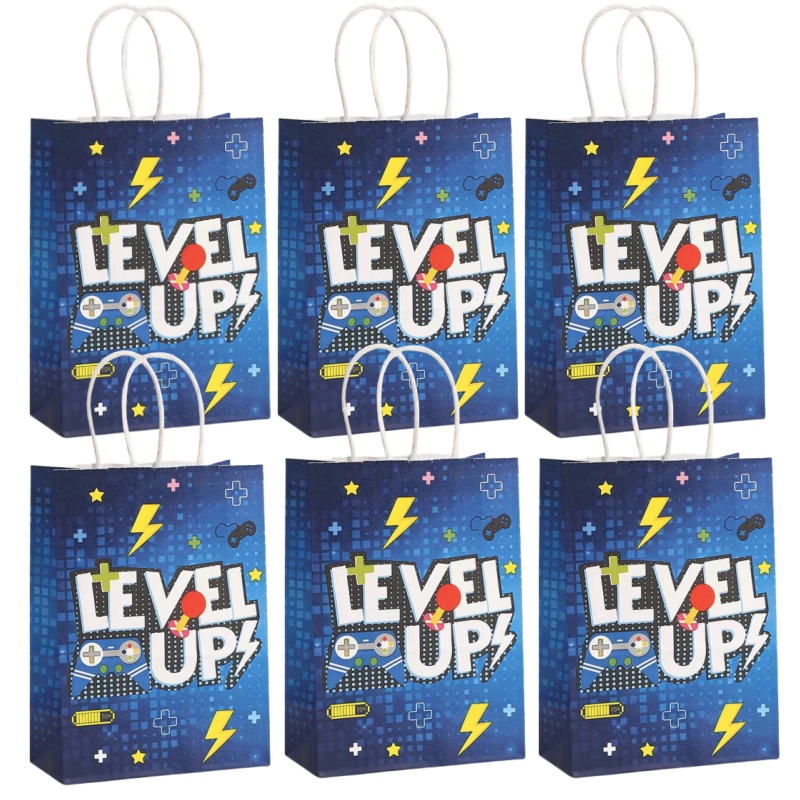 6/24Pcs Video Game on Theme Pa - Party Games Group recensie en prijs
