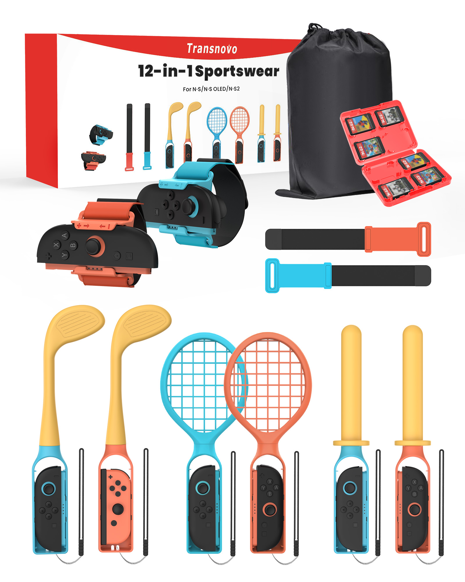 Transnovo Sport Accessories fo - Party Games Nintendo Switch recensie en prijs