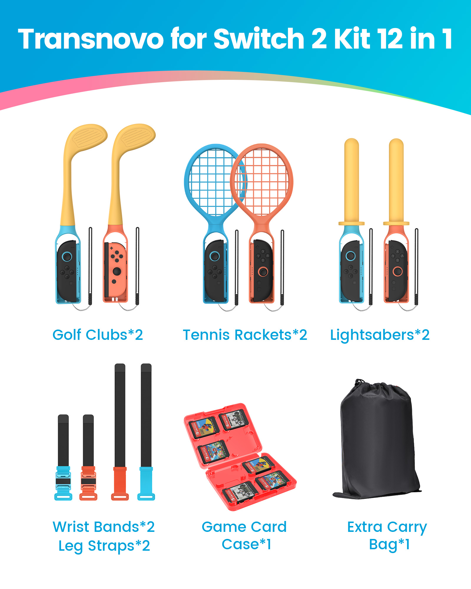 Transnovo Sport Accessories fo - Party Games Nintendo Switch recensie en prijs