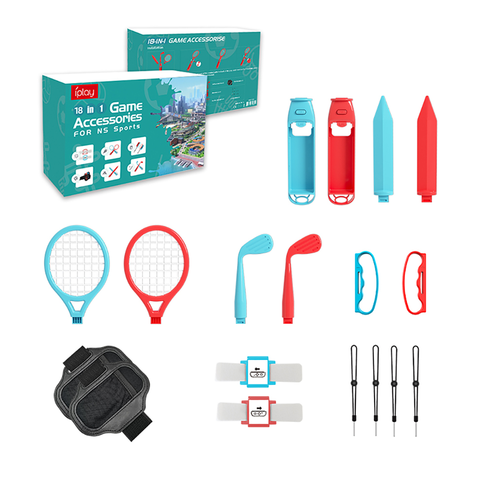 18 in 1 Accessories Kit for Sw - Party Games Nintendo Switch recensie en prijs