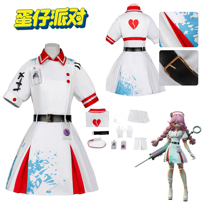 White Nurse Suit French Maid W - Party Games Eggy recensie en prijs