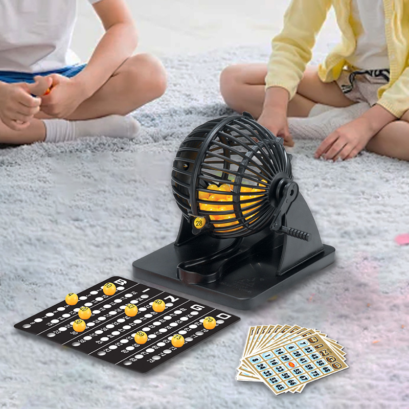 Bingo Lottery Machine Cage Swe - Party Games Group recensie en prijs