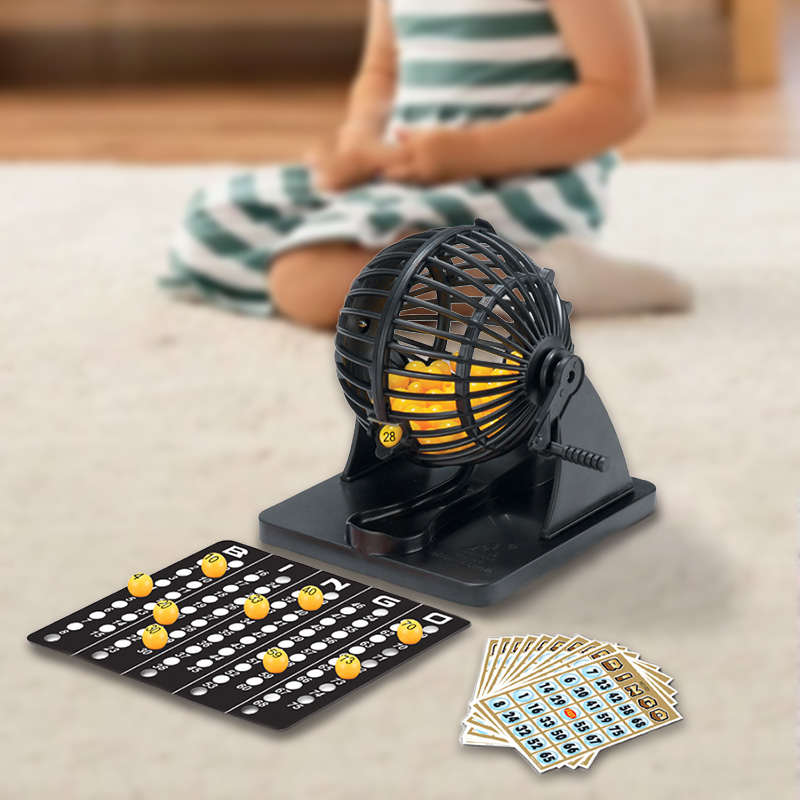 Bingo Lottery Machine Cage Swe - Party Games Group recensie en prijs