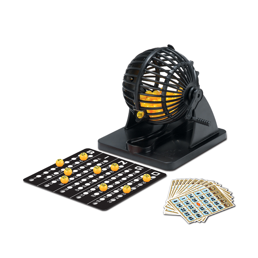 Bingo Lottery Machine Cage Swe - Party Games Group recensie en prijs