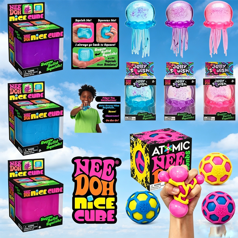 NeeDoh Squishy/; Schylling Ato - Party Games Crazy recensie en prijs