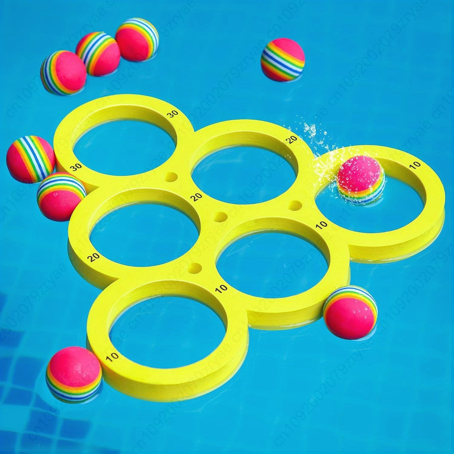 1+10pcs Swimming Pool Toss Gam - Limbo Game Set recensie en prijs