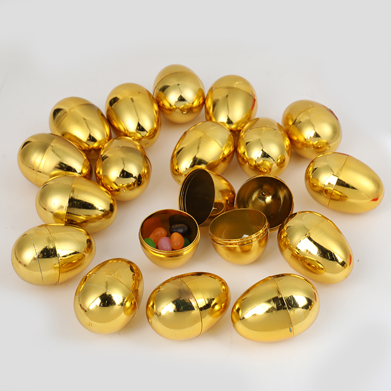 6PCS Golden Easter Eggs Plasti - Party Games Easter Egg recensie en prijs