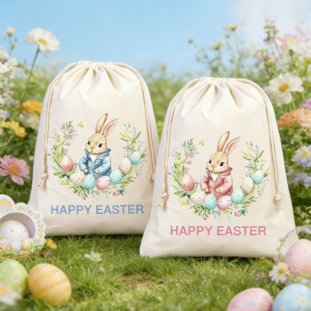 Happy Easter Large Gift Bag Cu - Party Games Easter Egg recensie en prijs