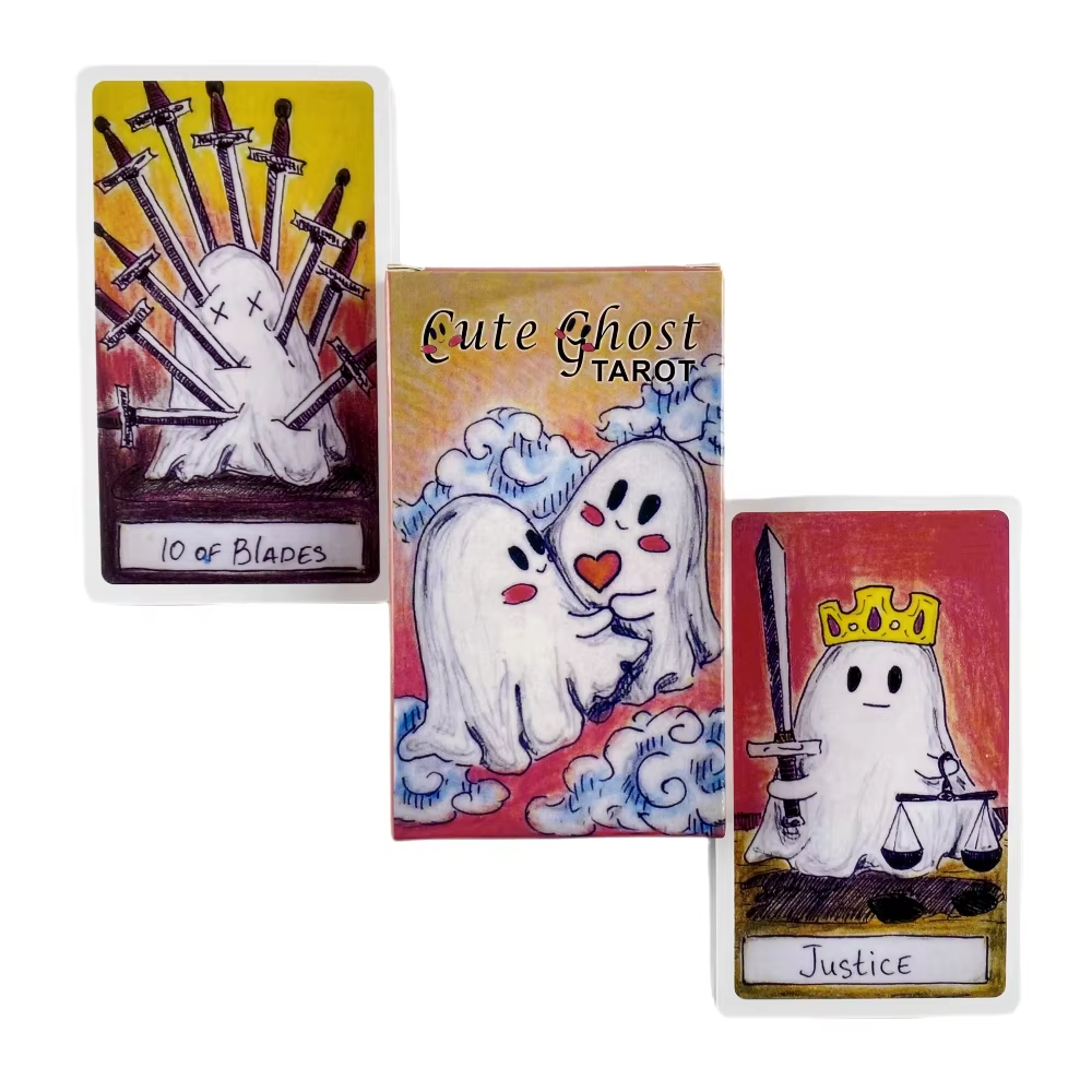 Cute Ghost Tarot Deck Toy Set  - Party Games Group recensie en prijs