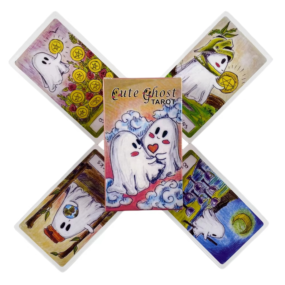Cute Ghost Tarot Deck Toy Set  - Party Games Group recensie en prijs