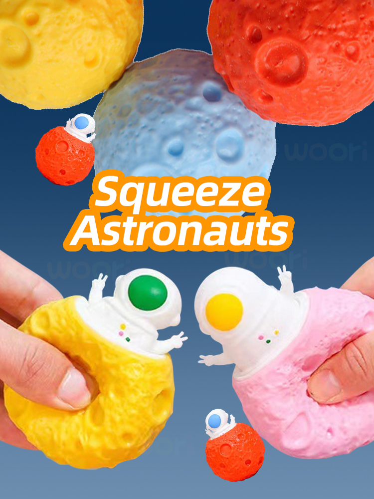 Squeeze Astronauts Planet TPR  - Party Games Adults Funny recensie en prijs