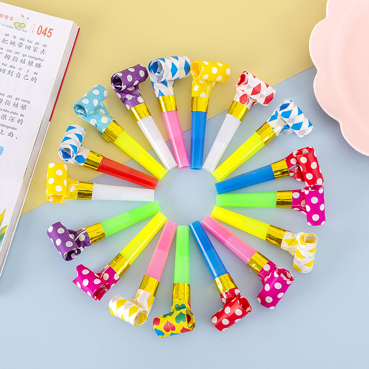 30PCS Colorful Whistles Toy Fu - Party Games Easter recensie en prijs