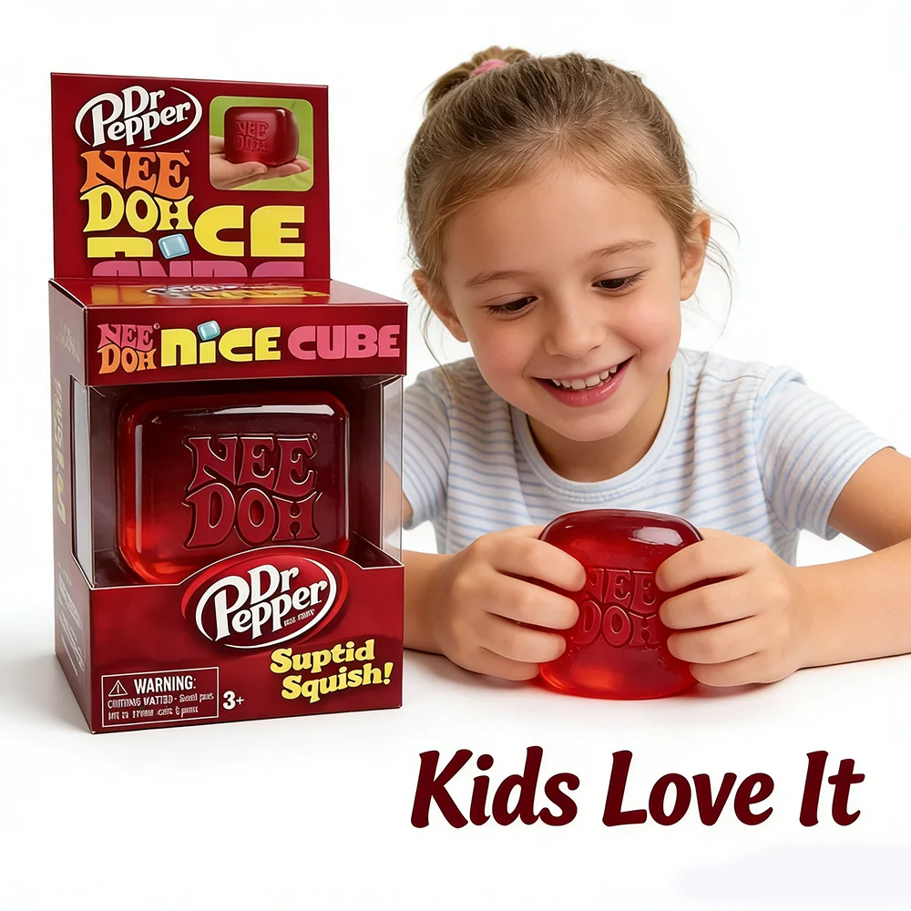 =* Dr Pepper x NeeDoh Nice Cub - Party Games Young Adults recensie en prijs