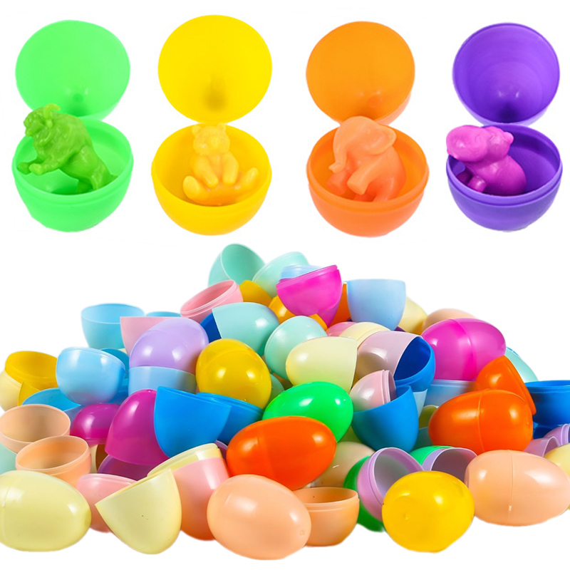 12/24Pcs Empty Easter Eggs Pla - Party Games Easter Egg recensie en prijs