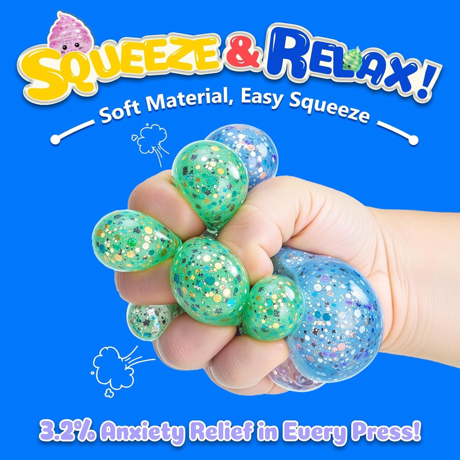 Novelty Squishy Poo Stress Bal - Party Games Adults Funny recensie en prijs