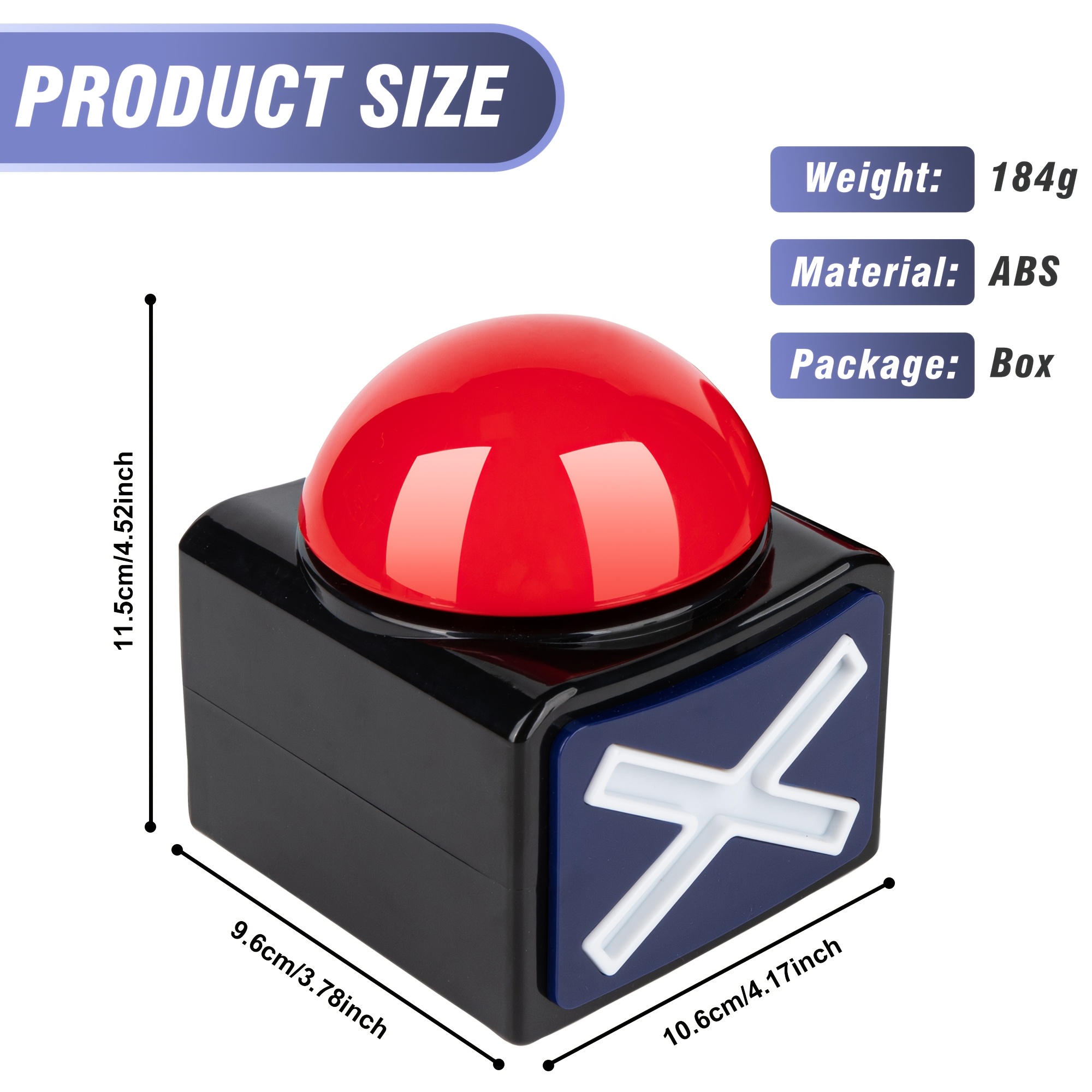 Black and Red Light-Up Sound B - Party Games Easter recensie en prijs