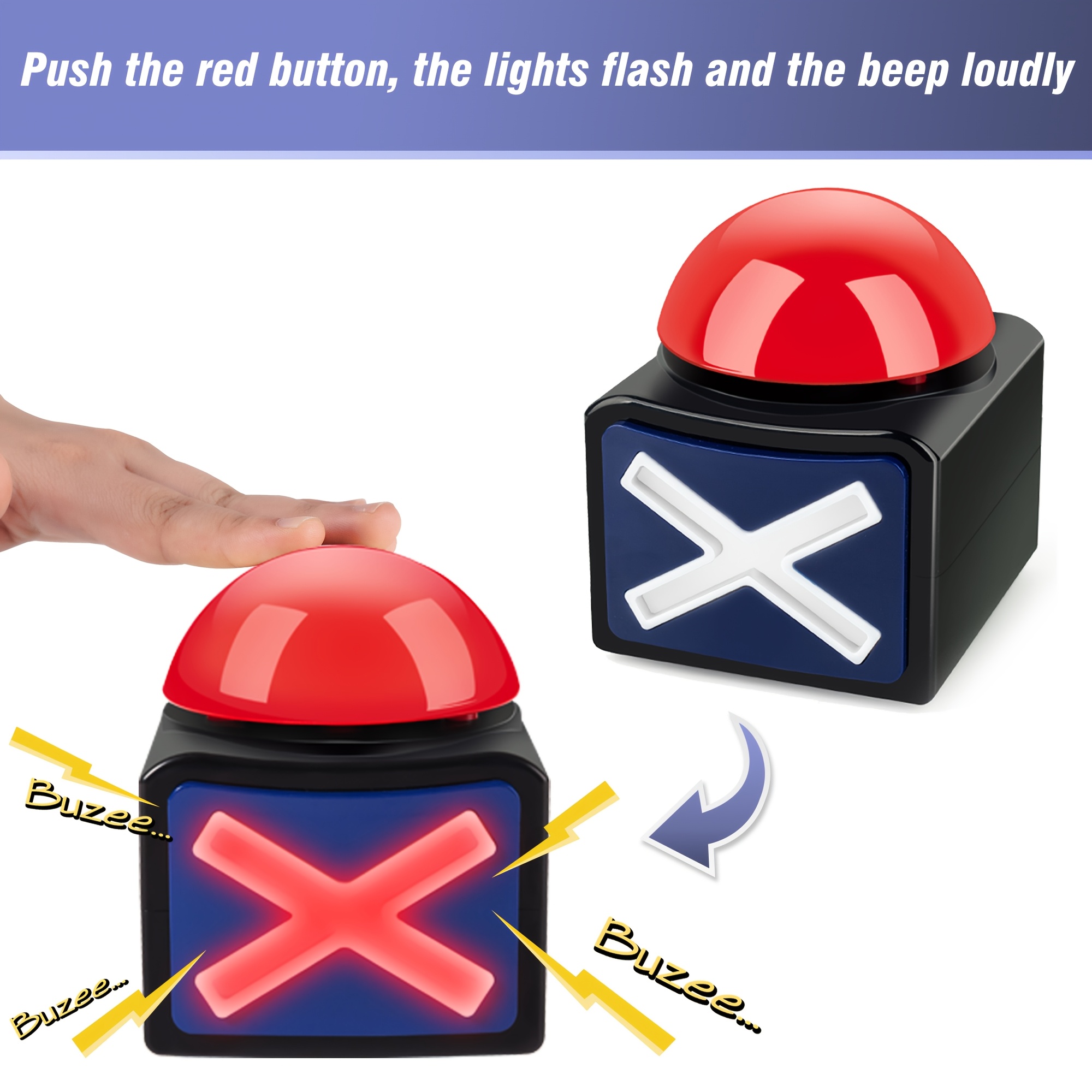 Black and Red Light-Up Sound B - Party Games Easter recensie en prijs