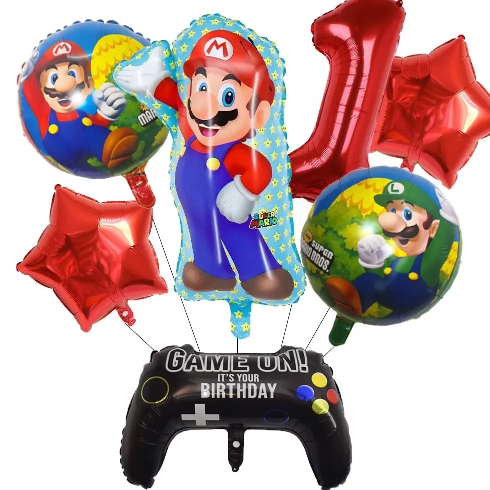 Mario Luigi Game Themed Birthd - Party Games Group recensie en prijs