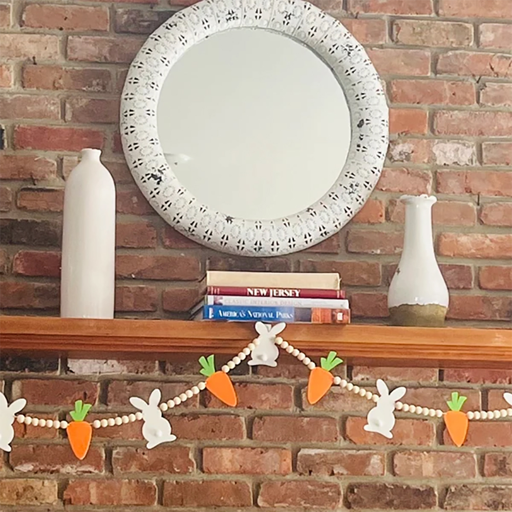 Bunny rabbit Carrot Garland ha - Party Games Easter Egg recensie en prijs