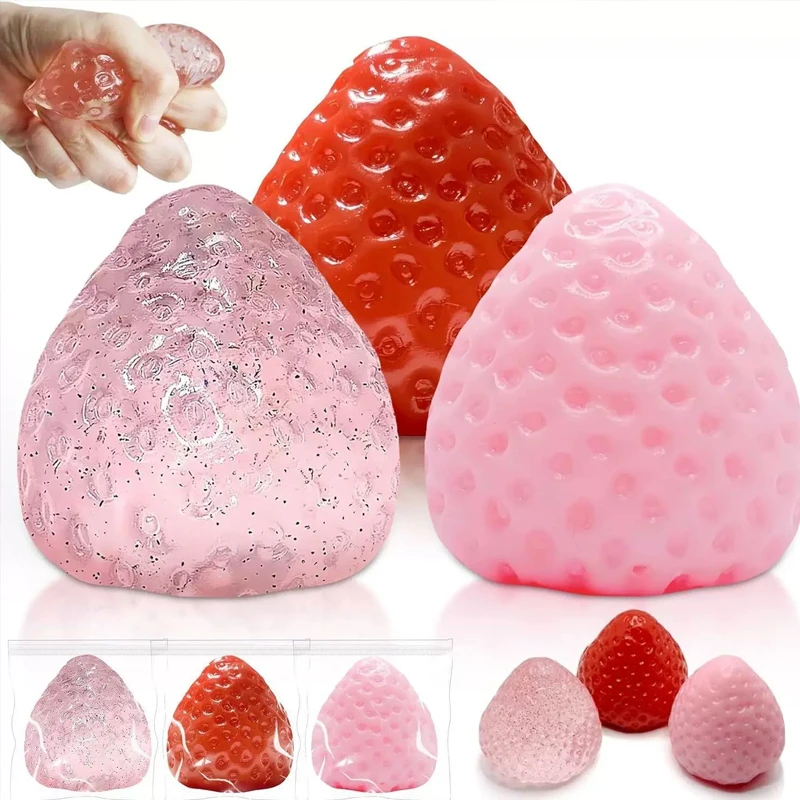 Strawberry Taba Squishy Fidget - Party Games Crazy recensie en prijs
