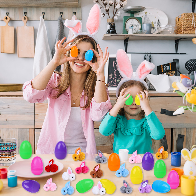 24Pcs Cute Easter Egg with Rab - Party Games Easter Egg recensie en prijs
