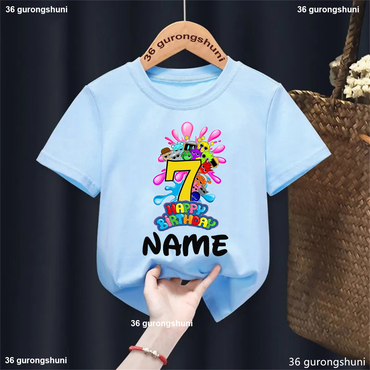 Colorful 7th Happy Birthday Ga - Party Games Name recensie en prijs