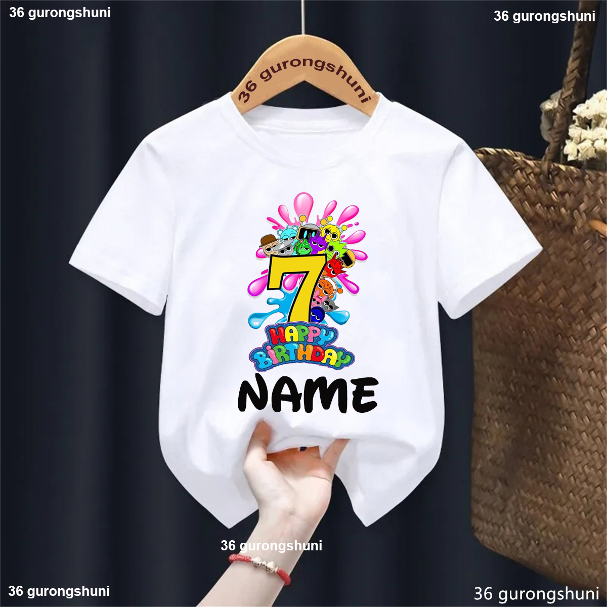 Colorful 7th Happy Birthday Ga - Party Games Name recensie en prijs