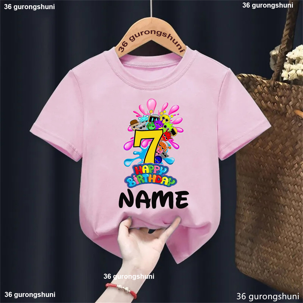 Colorful 7th Happy Birthday Ga - Party Games Name recensie en prijs