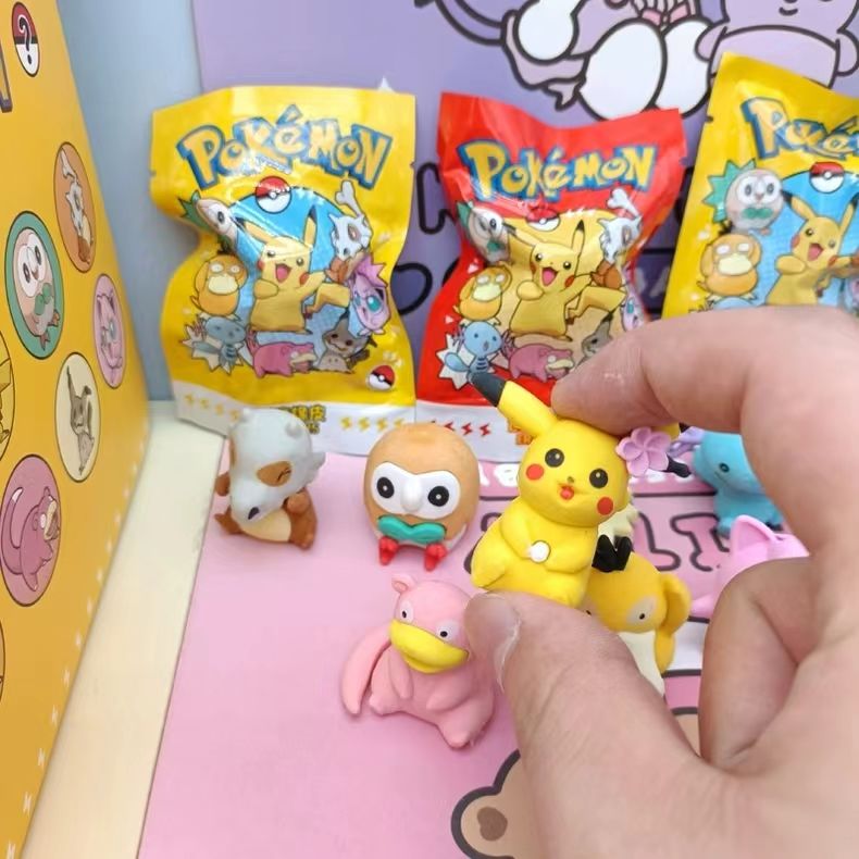 Pokemon Blind Bag Eraser Surpr - Party Games School recensie en prijs