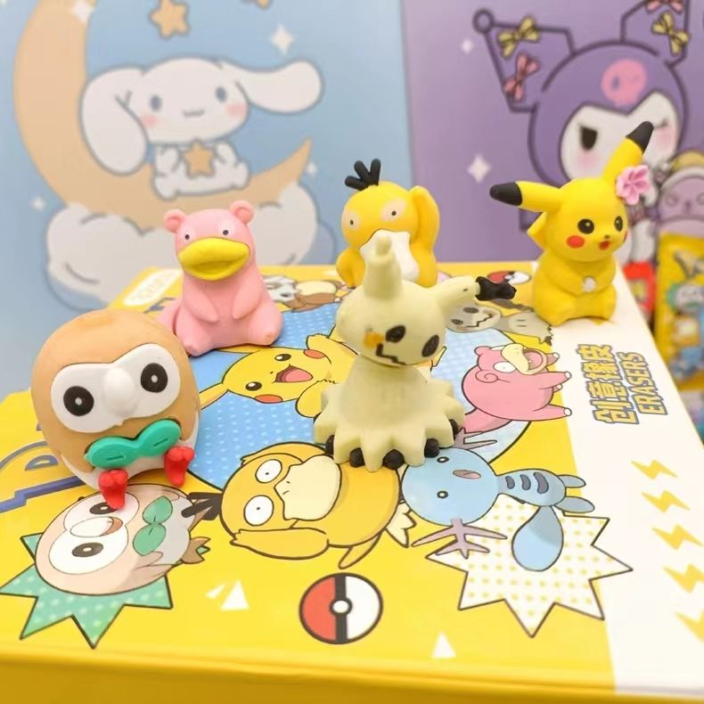Pokemon Blind Bag Eraser Surpr - Party Games School recensie en prijs