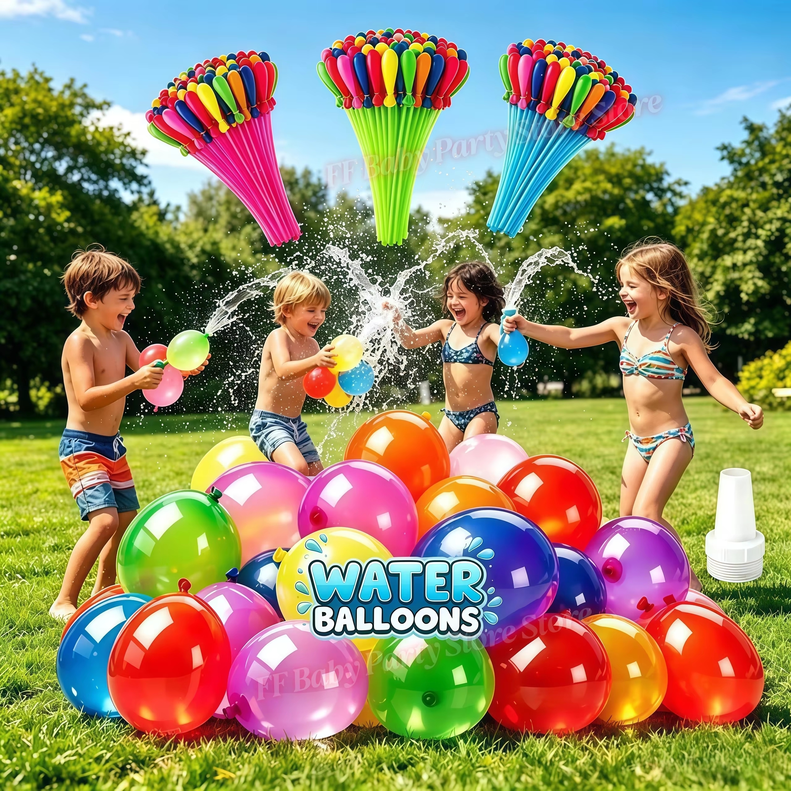 111Pcs Automatic Fill Water Ba - Party Games Bomb recensie en prijs