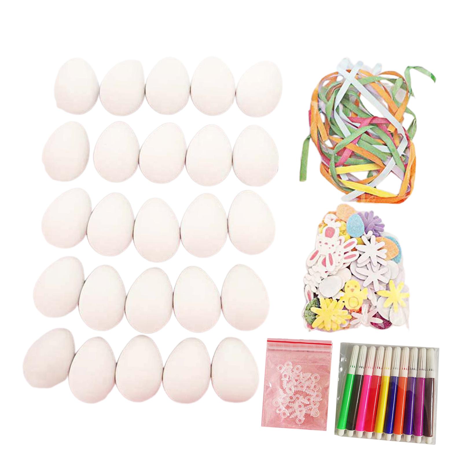 White Easter Eggs Blank Craft  - Party Games Easter Egg recensie en prijs