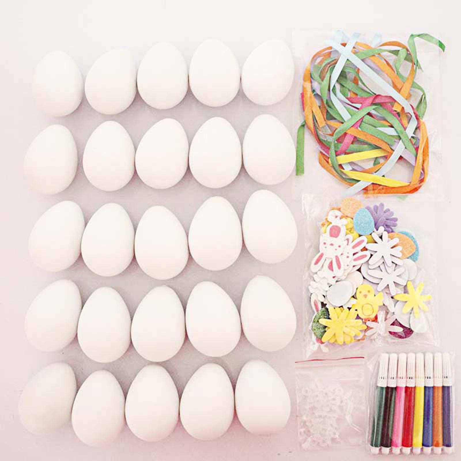 White Easter Eggs Blank Craft  - Party Games Easter Egg recensie en prijs